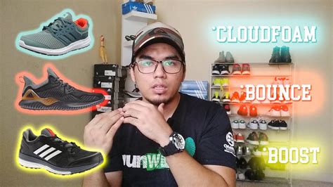 Adidas bounce vs Cloudfoam